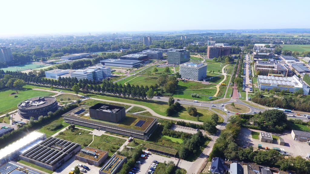 Drone photo campus